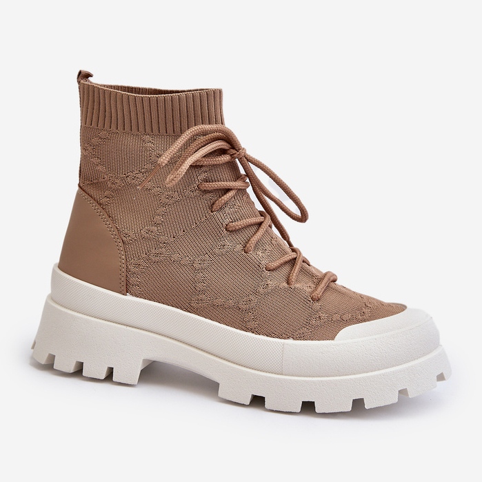 Slip-on stövlar för damer Brun Solime 1