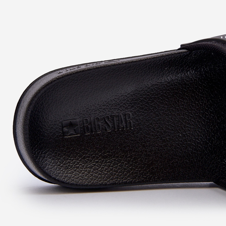 Lätt flip-flops herr Big Star NN174694 Svart 1