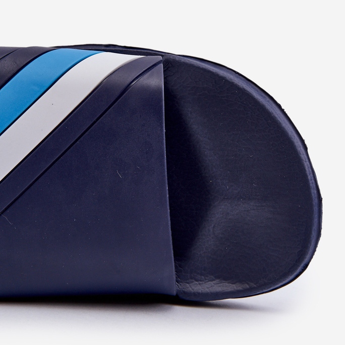 Klassiska lätta flip-flops för män, marinblå, Bemostom 1