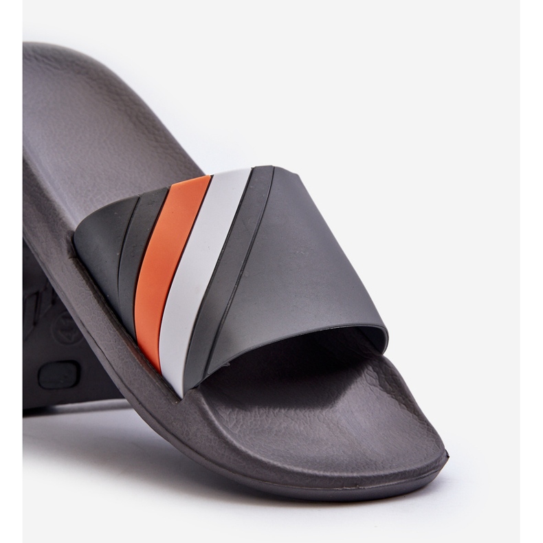 Klassiska lätta flip-flops för män Grå Bemostom 2