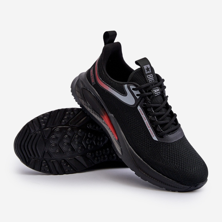 Sportskor herr HI-POLY System Big Star NN174373 Svart 1