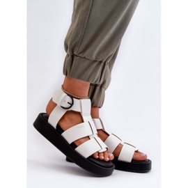 Damsandaler Big Star NN274072 Vit 2