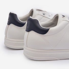 Låga sneakers för män Eco Leather Big Star NN174282 Vit 1