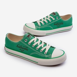 Sneakers för män Big Star NN174062 Grön 1