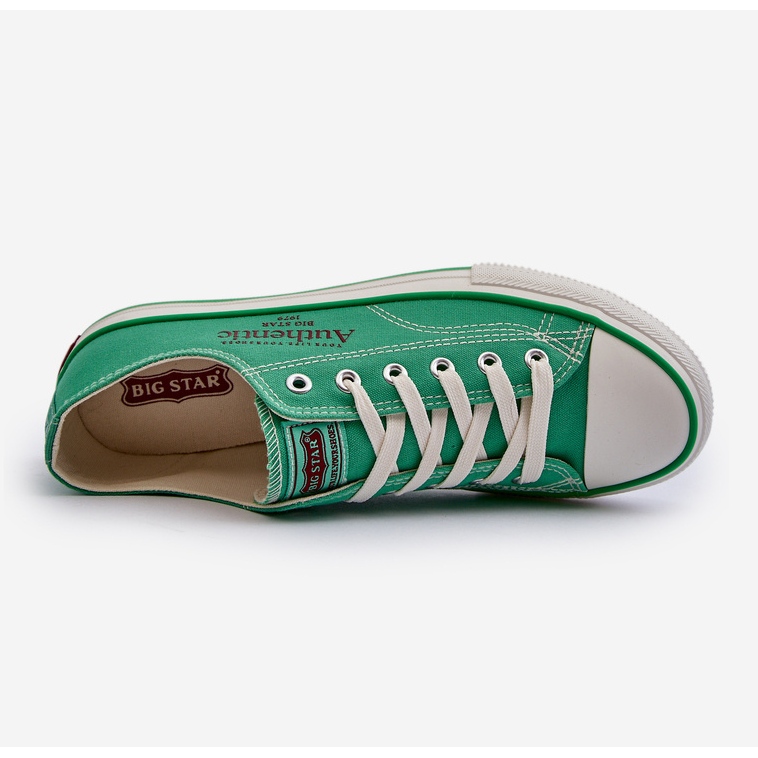 Sneakers för män Big Star NN174062 Grön 2