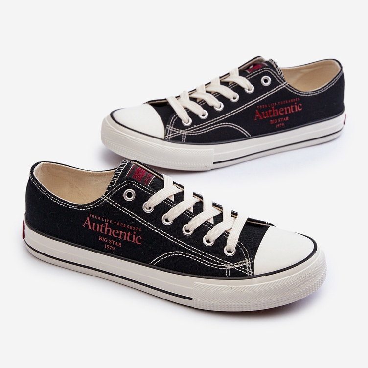 Herrsneakers Big Star NN174056 Svart 1