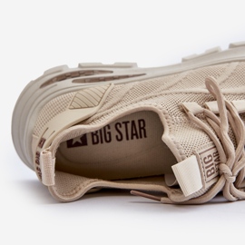 HI-POLY System Big Star Sneakers för män NN174469 Beige 2