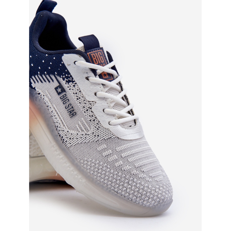 Sportskor för män HI-POLY System Big Star NN174474 Marinblå grå 2