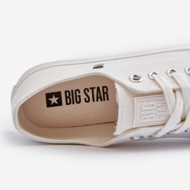 Låga sneakers för män Big Star NN174111 Vit 2