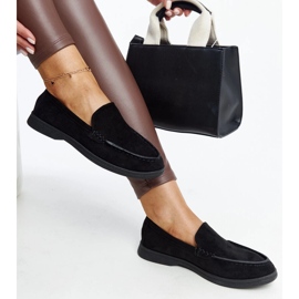 Rumay-skor i svart mocka 1