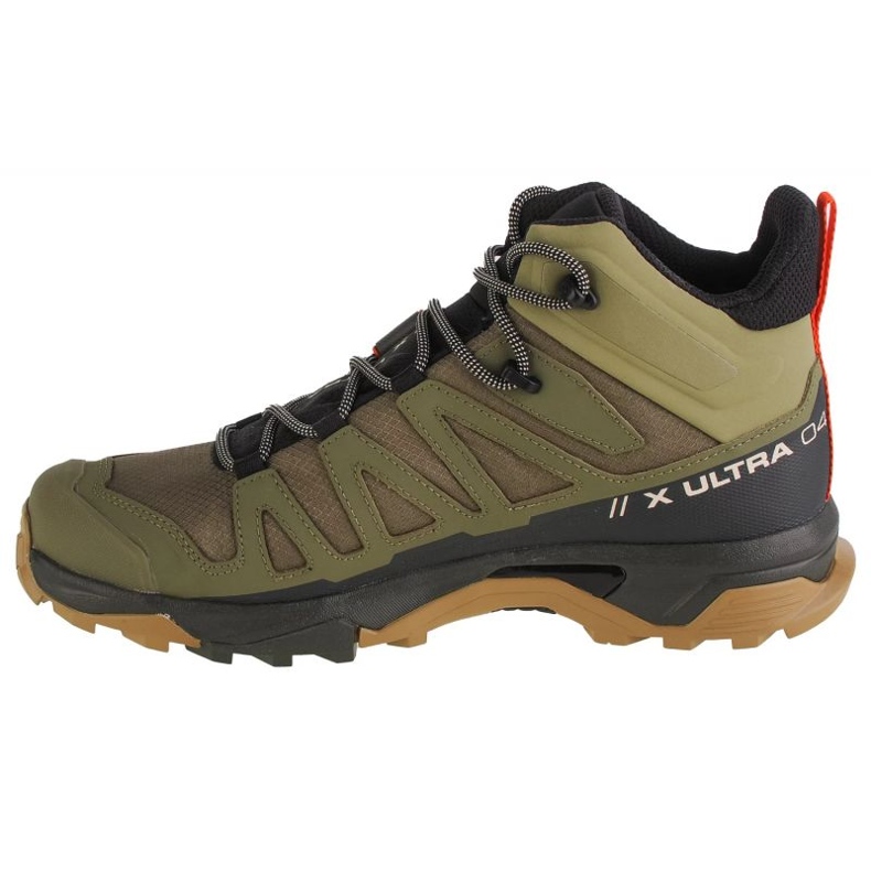 Salomon X Ultra 4 Mid Gtx M 417398 skor grön 1