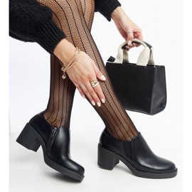 Svarta Lavia högklackade skor 1