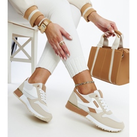 Beige platåsneakers Rosilda 1