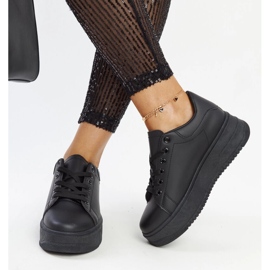 Svarta Ottavia plattformssportskor 2