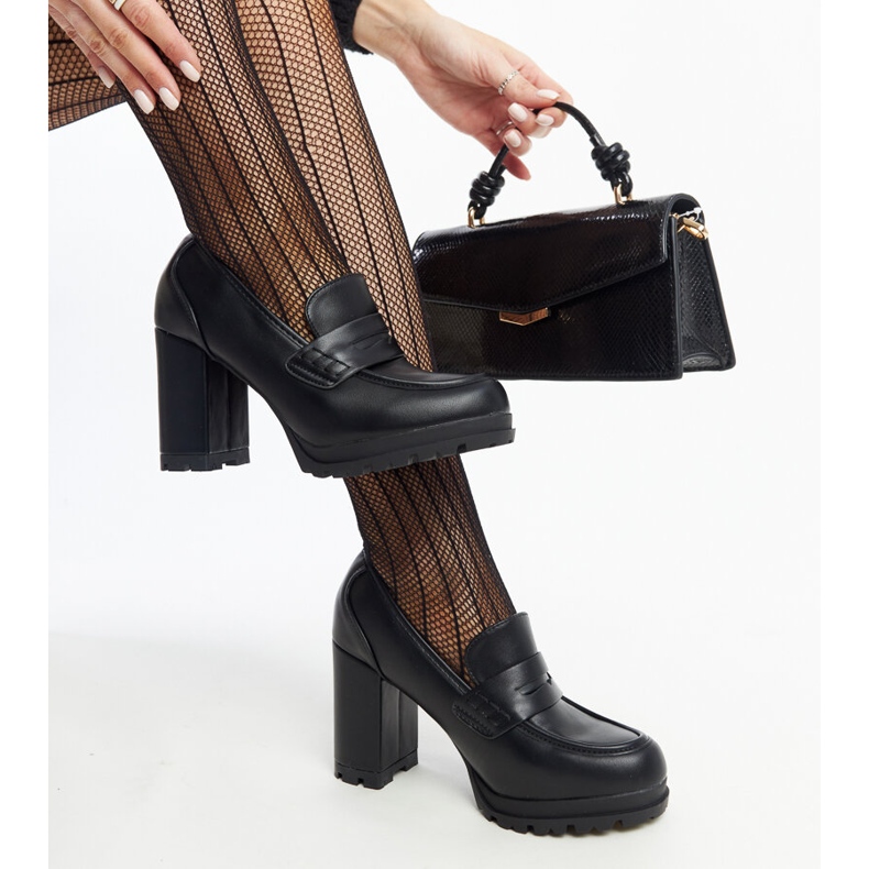 Svarta Sauda högklackade skor 2