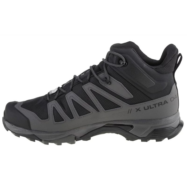 Salomon X Ultra 4 Mid Wide Gtx-skor 412946 svart 1