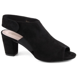 Potocki sandaler CA42312 W WOL231 svart 1