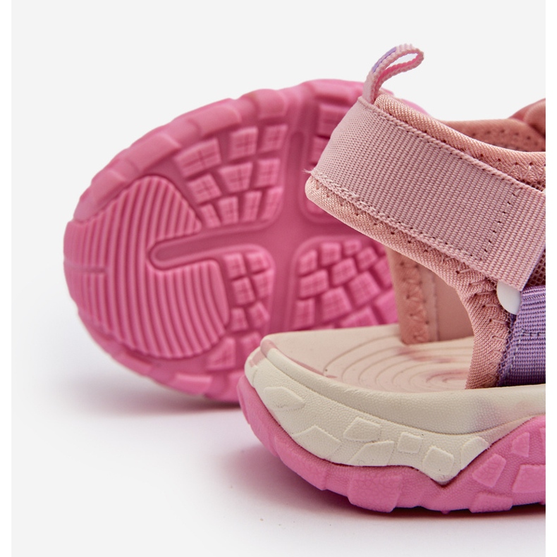 Kardborresandaler för flickor Big Star NN374238 Rosa 1