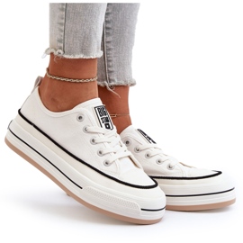 Damsneakers Big Star NN274205 Vit 12