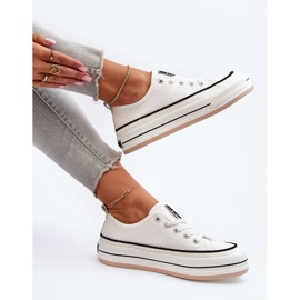 Damsneakers Big Star NN274205 Vit 2