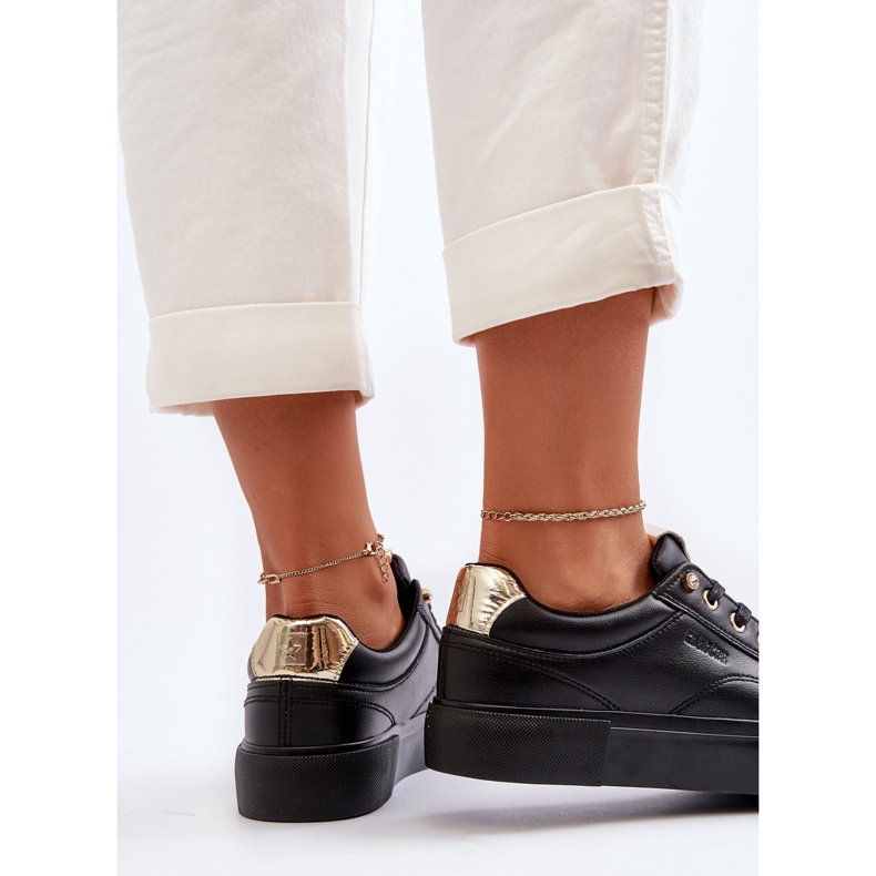 Sneakers dam Big Star NN274209 Czane svart 1