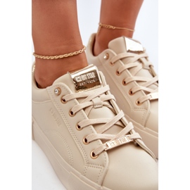 Damsneakers Big Star NN274210 Beige 1