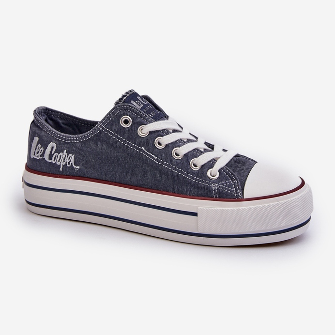 Sneakers dam med tjock sula Lee Cooper LCW-24-31-2220 Marinblå 2