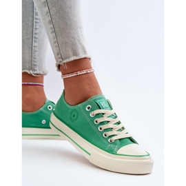 Låga sneakers för kvinnor Big Star NN274268 Grön 15