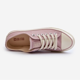 Låga sneakers för kvinnor Big Star NN274270 Rosa 13