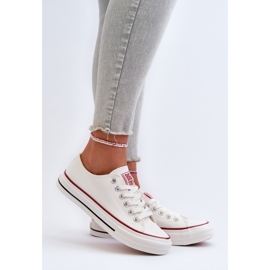 Låga sneakers för kvinnor Big Star NN274274 Vit 6