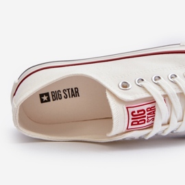 Låga sneakers för kvinnor Big Star NN274274 Vit 3