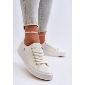 Klassiska damsneakers Big Star NN274285 Vit 14