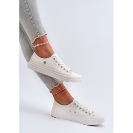 Klassiska damsneakers Big Star NN274285 Vit 2