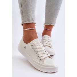 Klassiska damsneakers Big Star NN274285 Vit 5