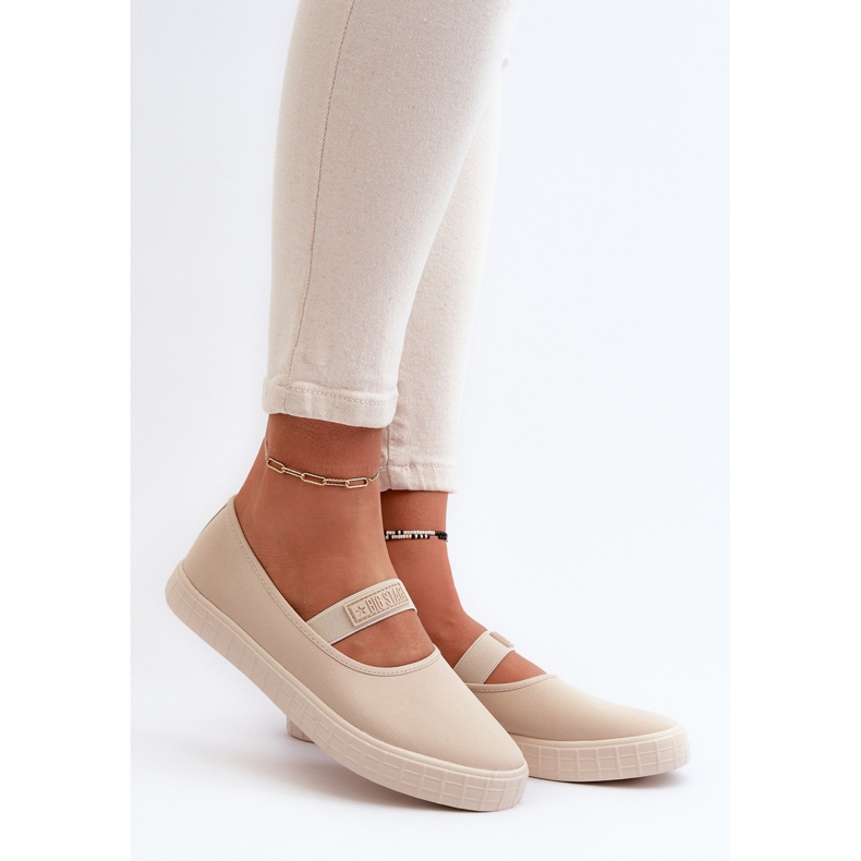 Sneakers dam Big Star NN274602 Beige 2