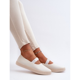 Damsneakers Big Star NN274601 Vit 2