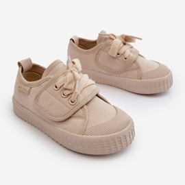 Barnsneakers HI-POLY System Big Star NN374017 Beige 4