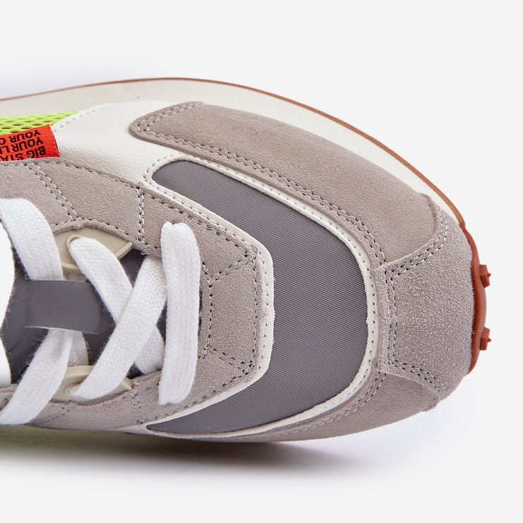 Herrsportsneakers Memory Foam System Big Star NN174344 Grå 1