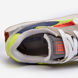 Herrsportsneakers Memory Foam System Big Star NN174344 Grå 2