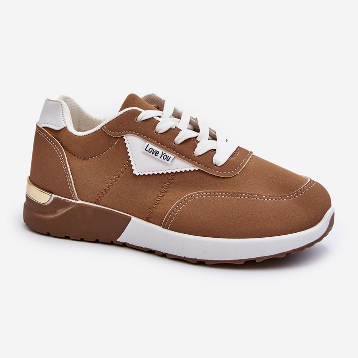 Dam Sports Sneakers Skor Brun Vovella 1