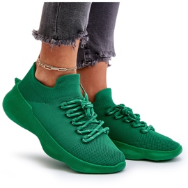 Slip-On Sportskor Dam Grön Juhitha 7