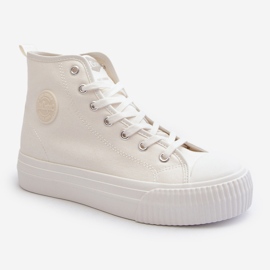 High Top Sneakers Dam Lee Cooper LCW-24-02-2132 Vit 2