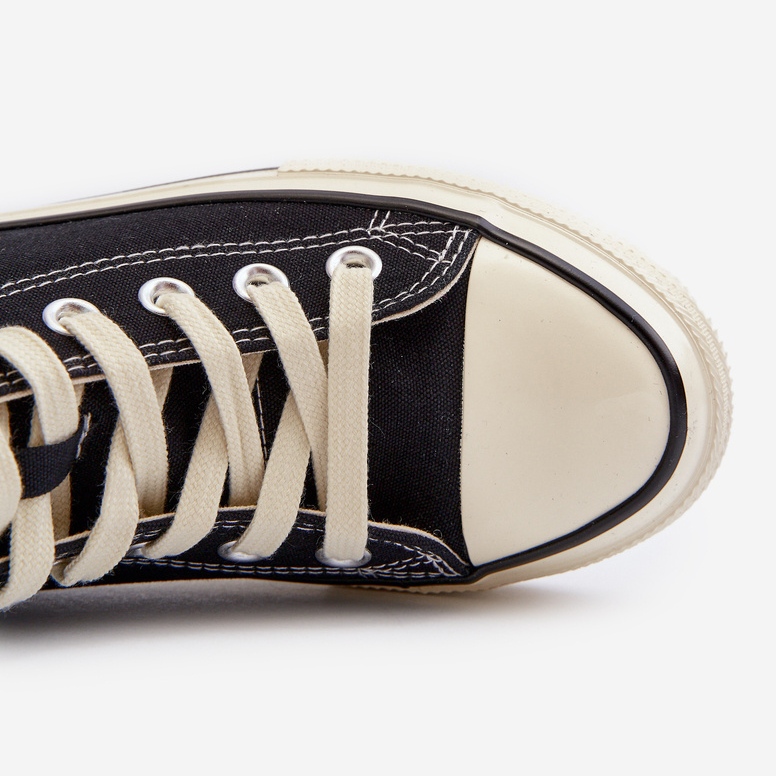 Höga sneakers för kvinnor Big Star NN274283 Svart 1