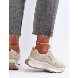 HI-POLY System Big Star Sneakers dam NN274A105 Beige 1