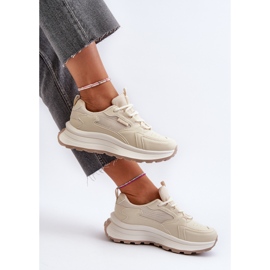 HI-POLY System Big Star Sneakers dam NN274A105 Beige 2