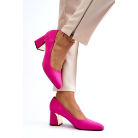 Seastar Fuchsia Stelloria pumps med hög klack rosa 2