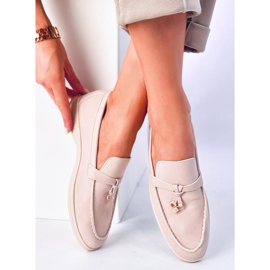 Loafers dam Eunice Beige 2