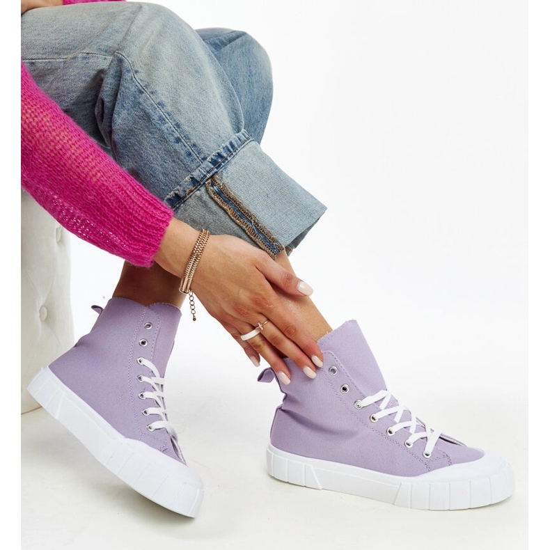 Lila Vinka high-top sneakers purpur 1