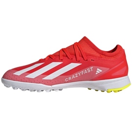 Adidas X Crazyfast League Tf Jr IF0679 fotbollsskor röd 1