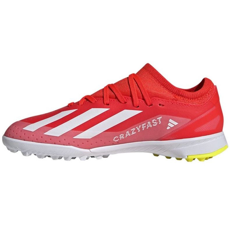 Adidas X Crazyfast League Tf Jr IF0679 fotbollsskor röd 1